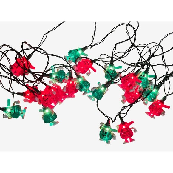 Hersheys Christmas Holiday String Lights With Green and Red Candy Characters - Picture 12 of 12